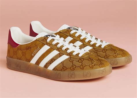 adidas gazelle gucci yellow|Adidas x Gucci gazelle bag.